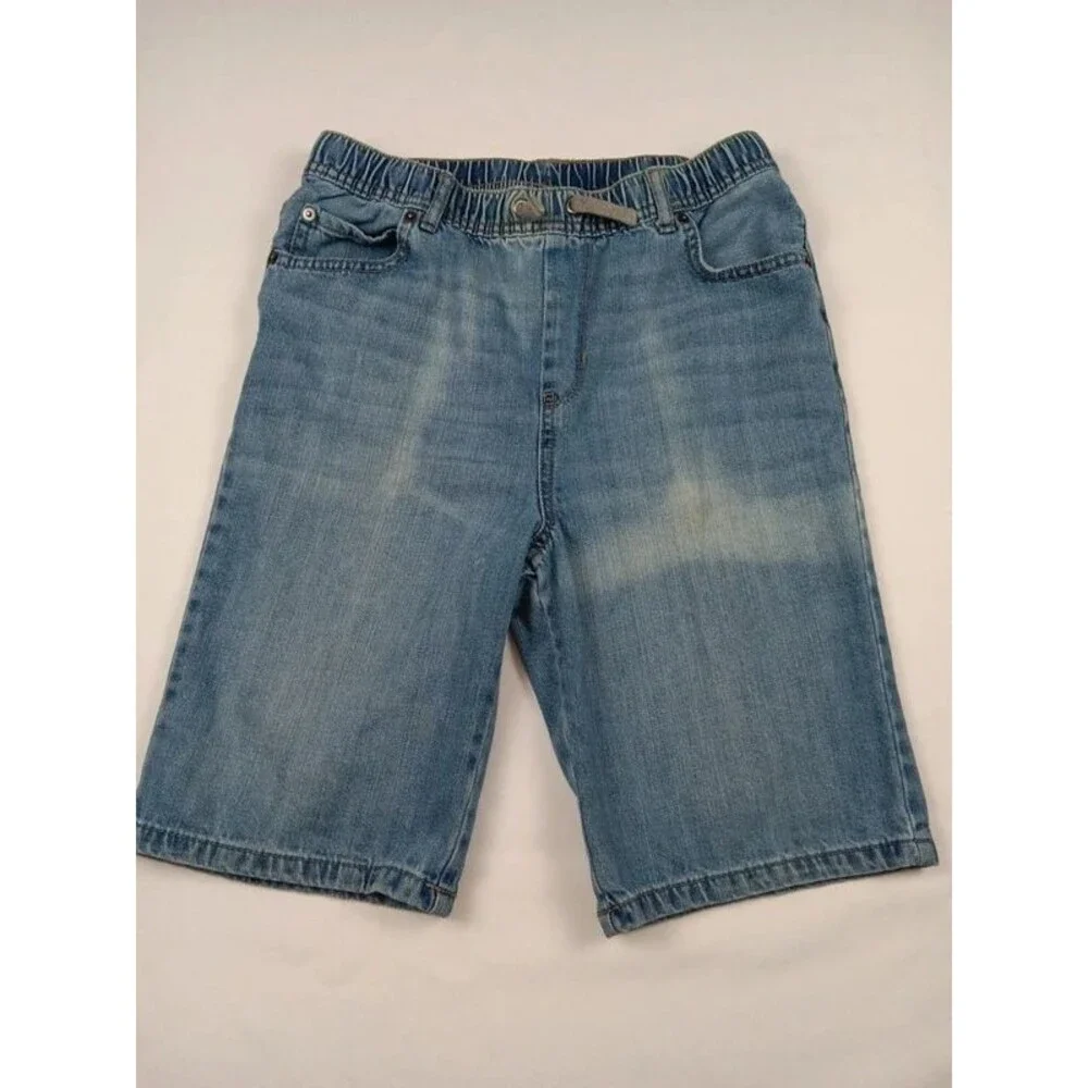 The Children's Place Boys Denim Jean Shorts Size 14 Blue